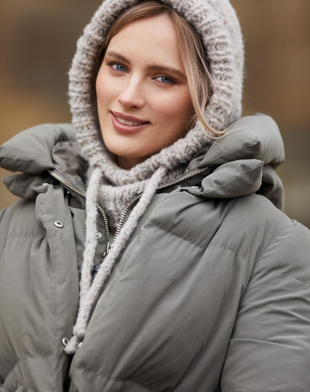 Hood Hat Knitting Pattern