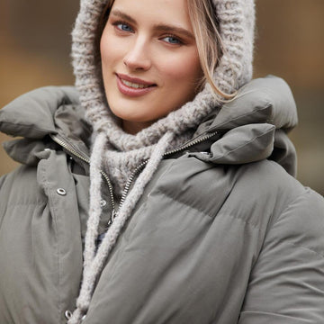 Hood Hat Knitting Pattern