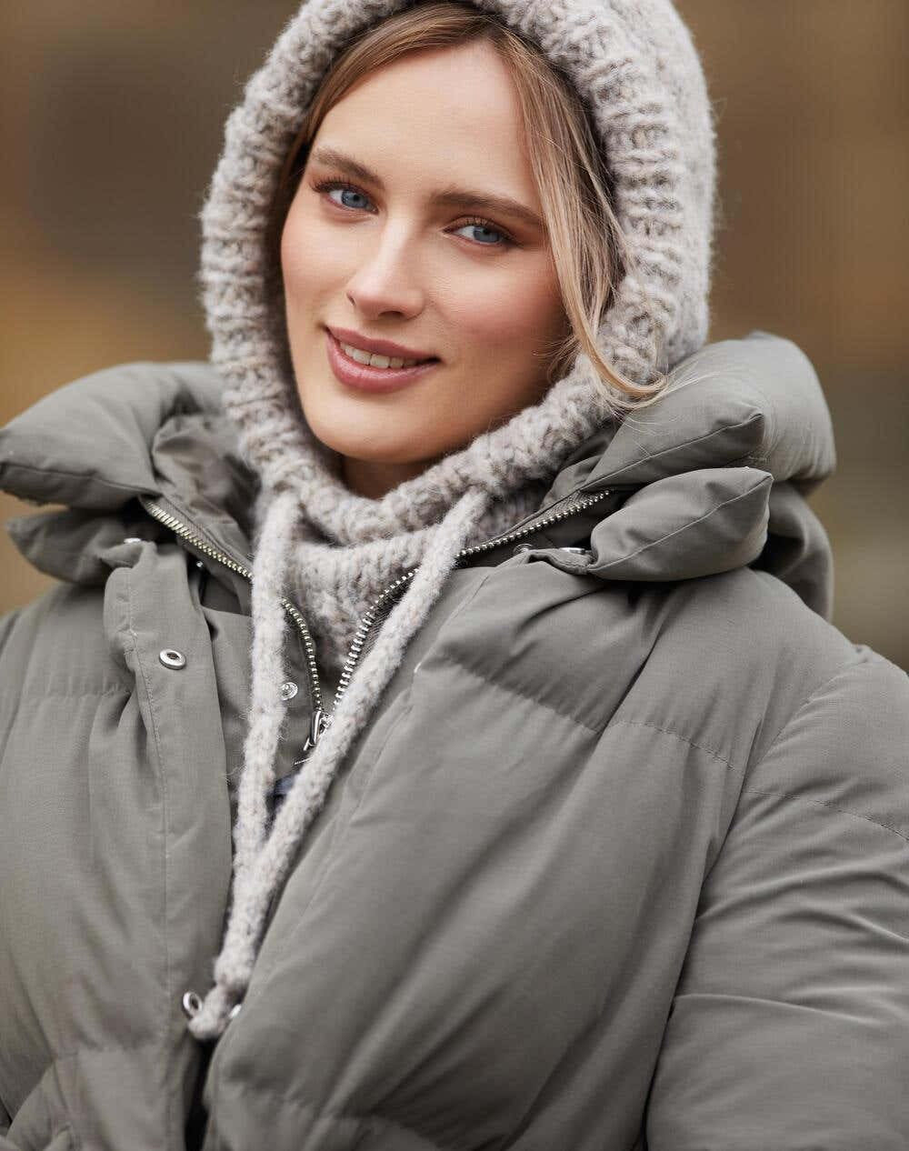 Hood Hat Knitting Pattern