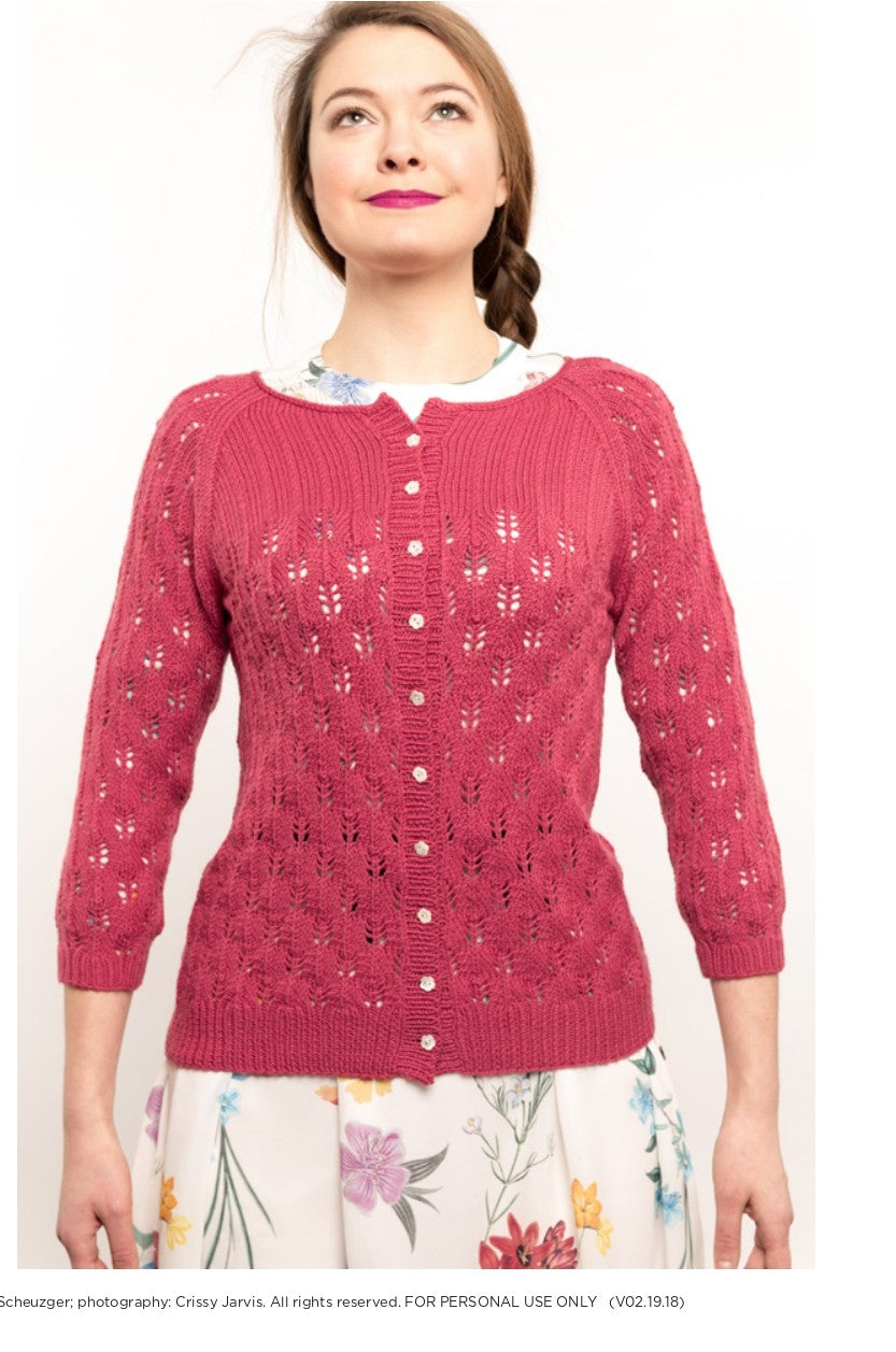 Twist Collective Woodbury Cardigan Knitting Pattern
