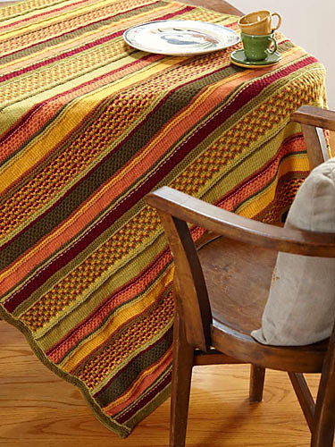 Berroco Autumn Haze Blanket Knitting Pattern