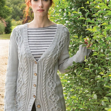 Woodrush Cardigan in Berroco Weekend PDF
