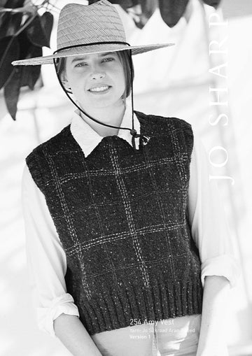 Jo Sharp Amy Vest Knitting Pattern