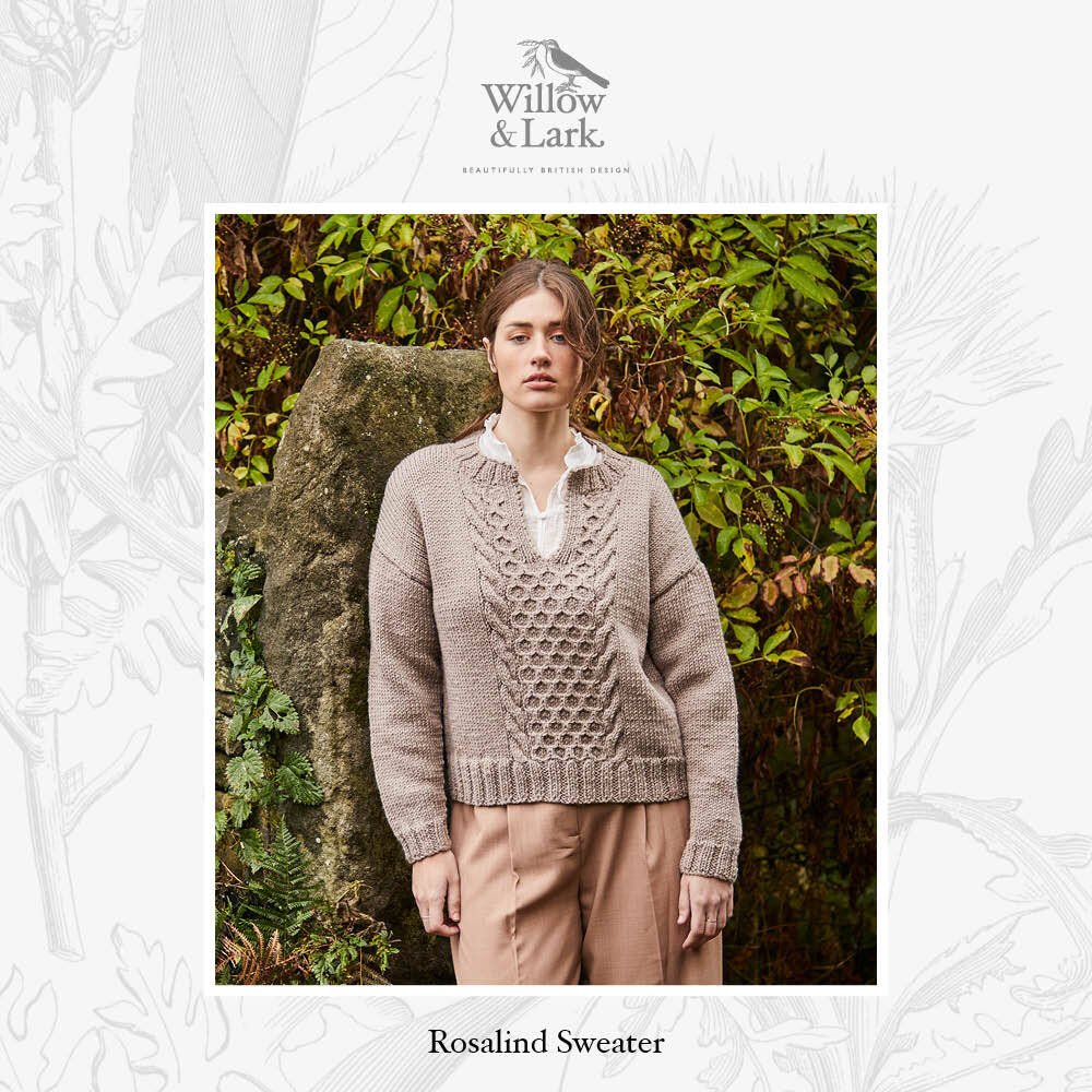 Willow & Lark Rosalind Sweater Knitting Pattern