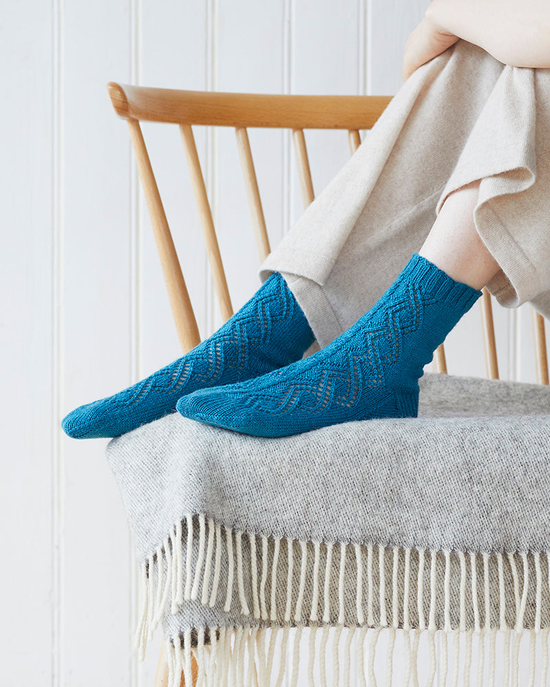 Debbie Bliss Enya Socks Knitting Pattern