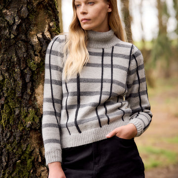 Amery In Rowan Alpaca Soft DK Jumper Knitting Pattern
