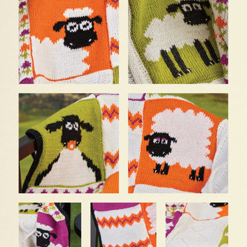 Shaun The Sheep Knitted Blanket Pattern