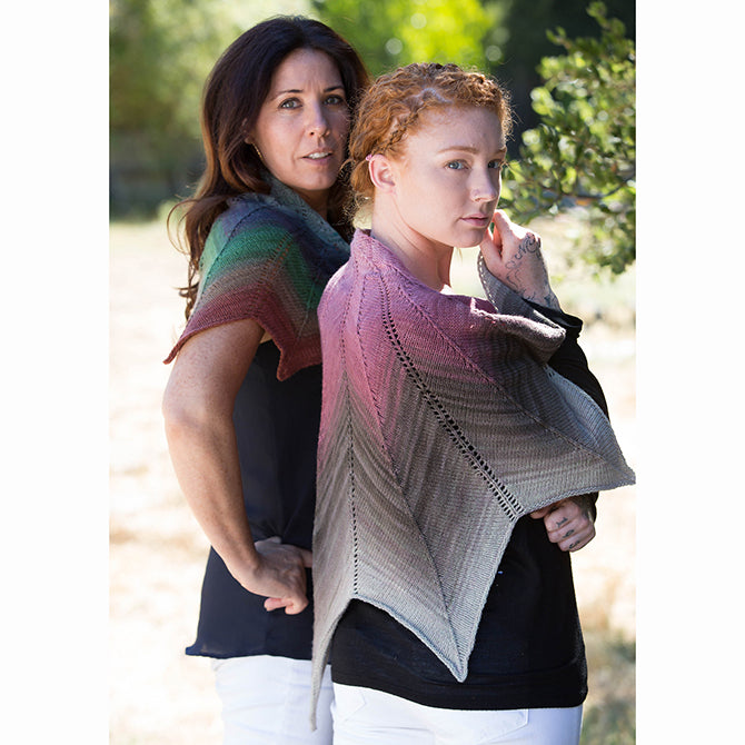 Freia Fine Handpaints Antheraea Wrap Knitting Pattern