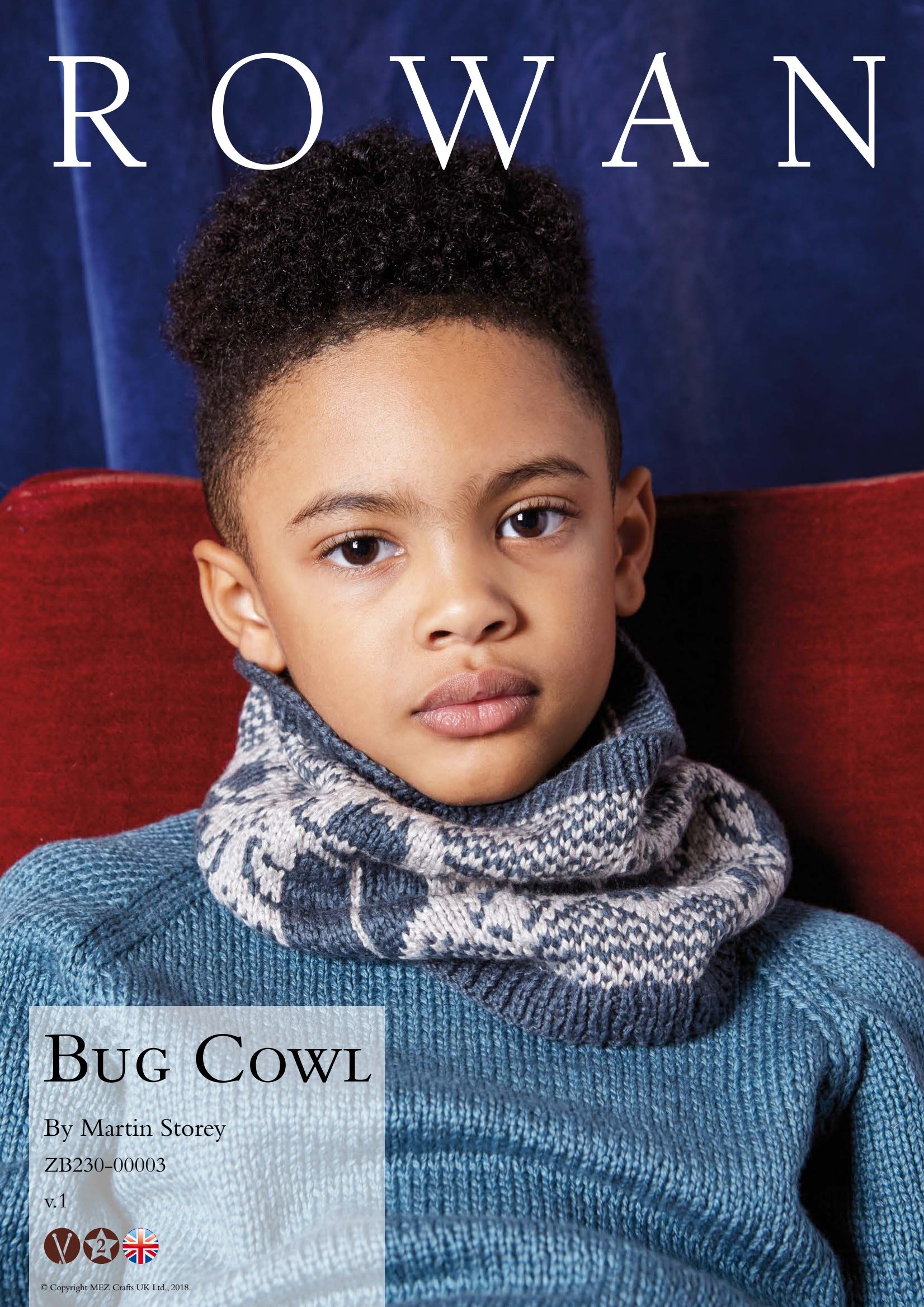 Rowan Bug Cowl Knitting Pattern