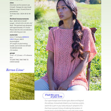 Berroco Samana Jumper Knitting Pattern