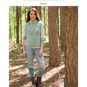 Classic Elite Yarns Turner Vest Knitting Pattern