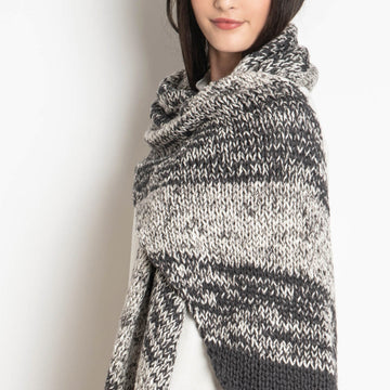 Blue Sky Fibers Worthington Wrap Scarf Knitting Pattern