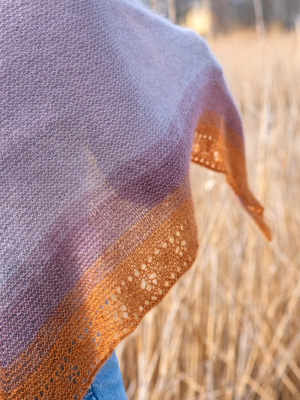 Kiania Shawl Wrap Knitting Pattern