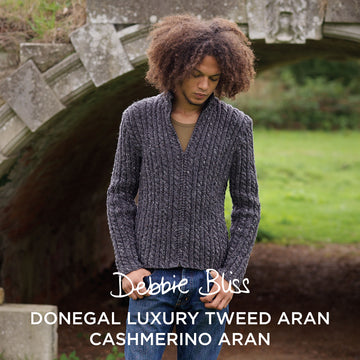 Debbie Bliss Cabled Jacket Knitting Pattern