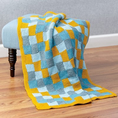 Valley Yarns Thora Blanket Knitting Pattern