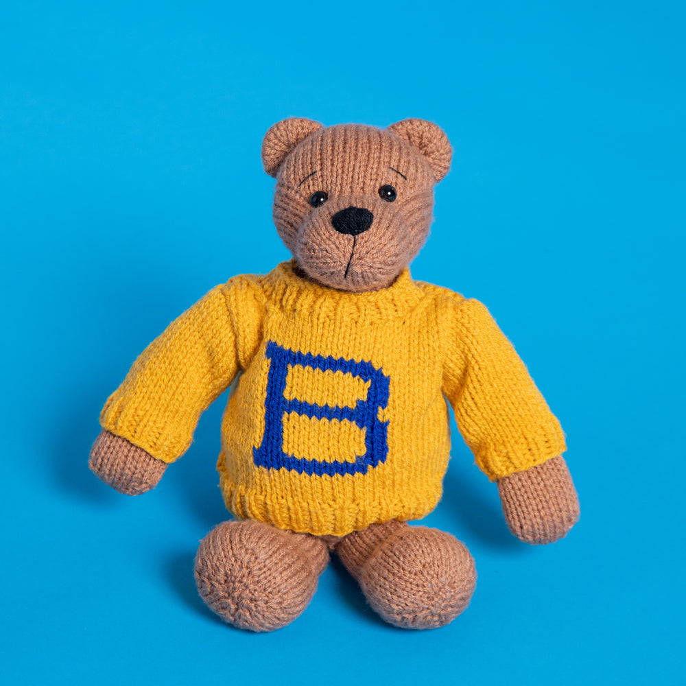 Paintbox Yarns Alphabet Teddy Bear Knitting Pattern