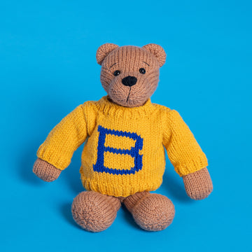 Paintbox Yarns Alphabet Teddy Bear Knitting Pattern