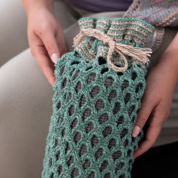 Berroco Rest & Reset Kornfield Bag Crochet Pattern