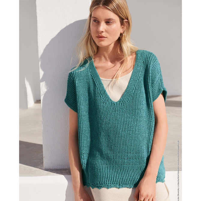 Lana Grossa 09 Pullover Jumper Knitting Pattern