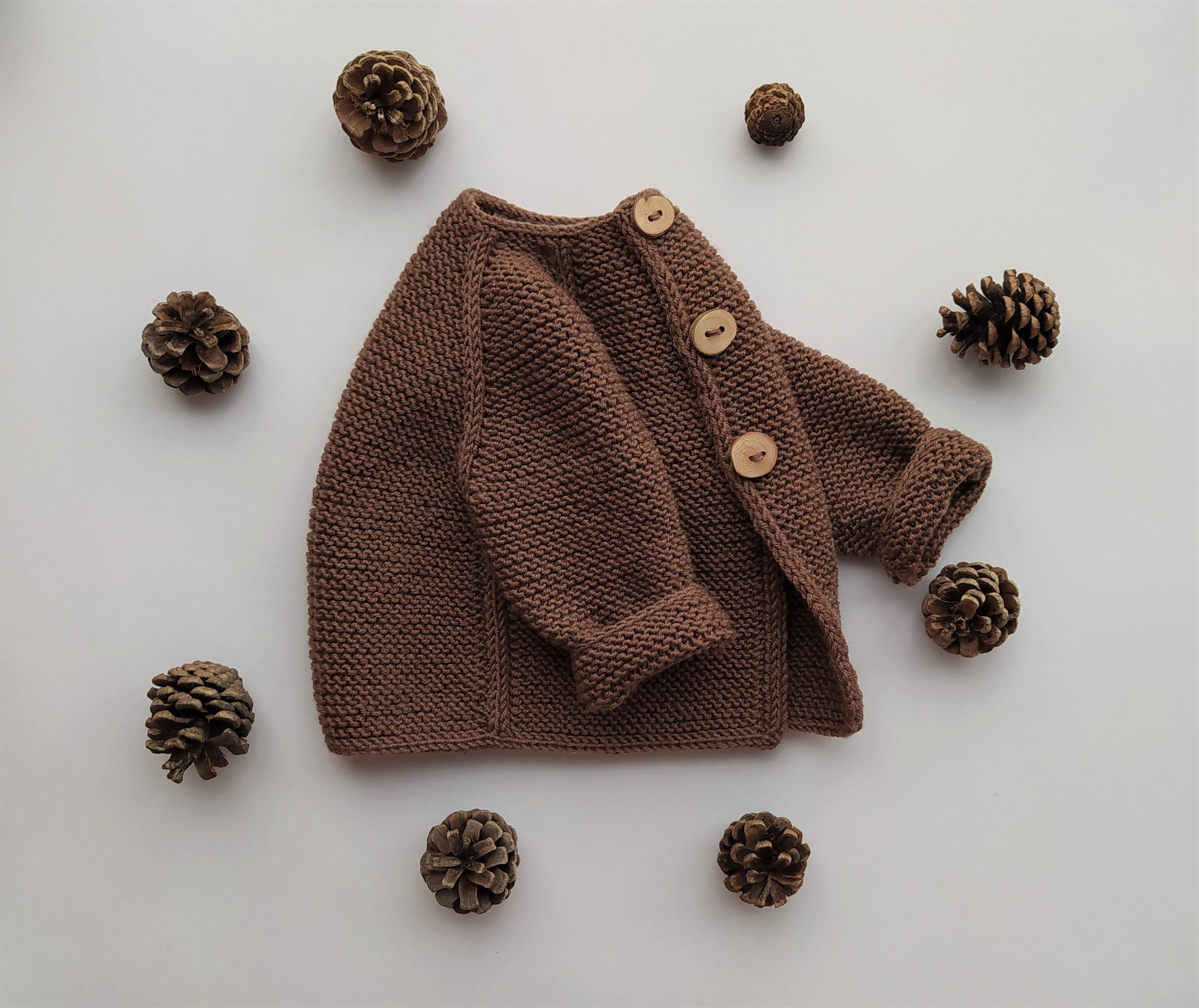 Cedarwood Baby Cardigan | 0-24 months