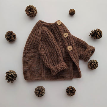 Cedarwood Baby Cardigan | 0-24 months