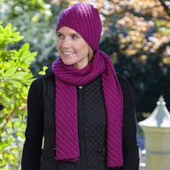 Valley Yarns WEBS DIR Superwash Scarf and Hat Crochet