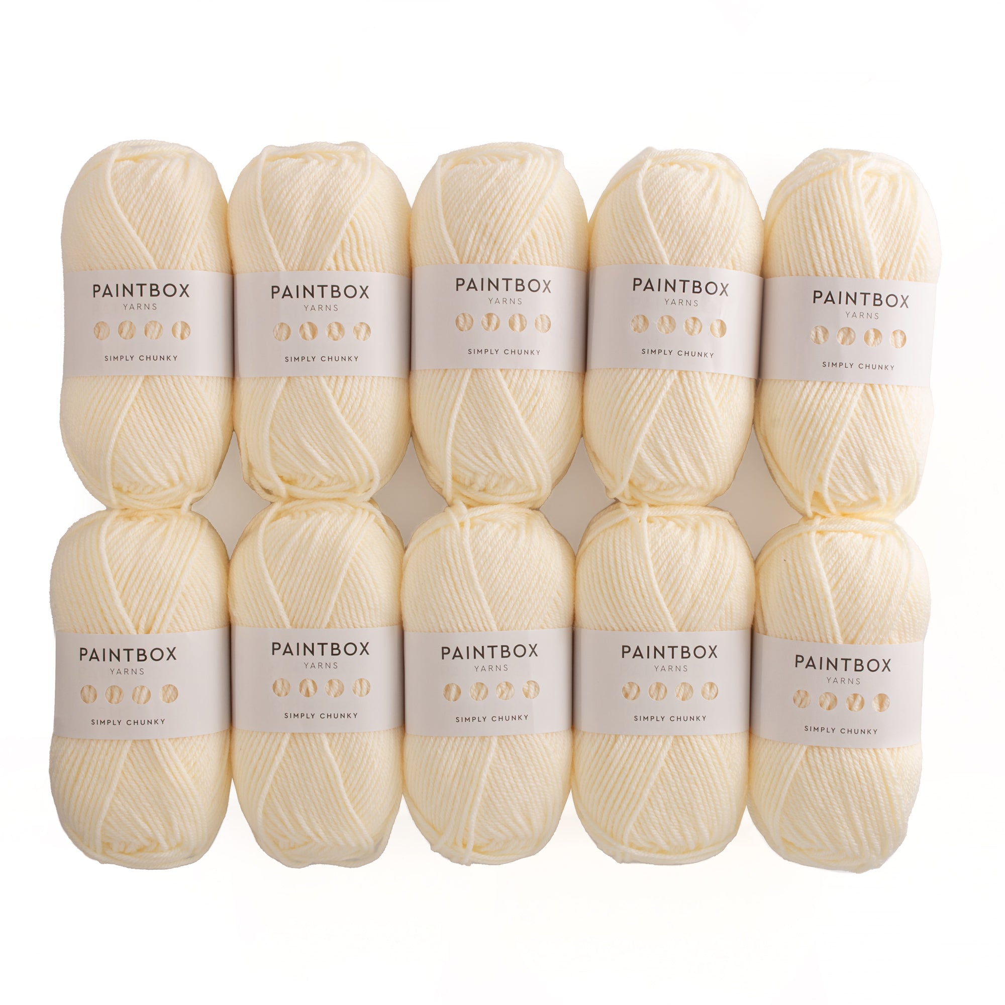 Paintbox Yarns Simply Chunky 10 Ball Value Pack Yarn - Acrylic Chunky