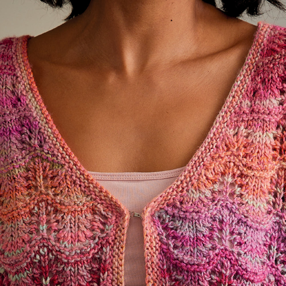 Sirdar Hot House Flowers Cardigan Knitting Pattern