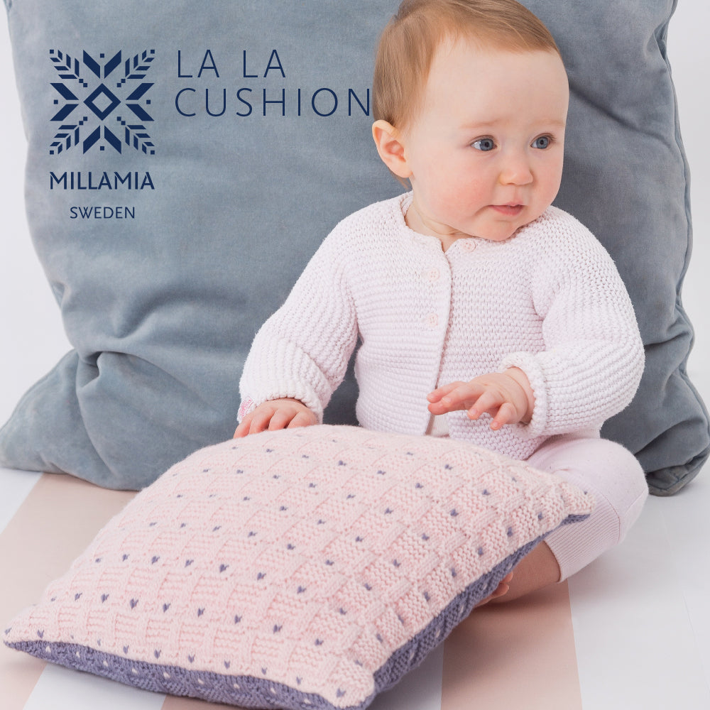 MillaMia La La Cushion Knitting Pattern
