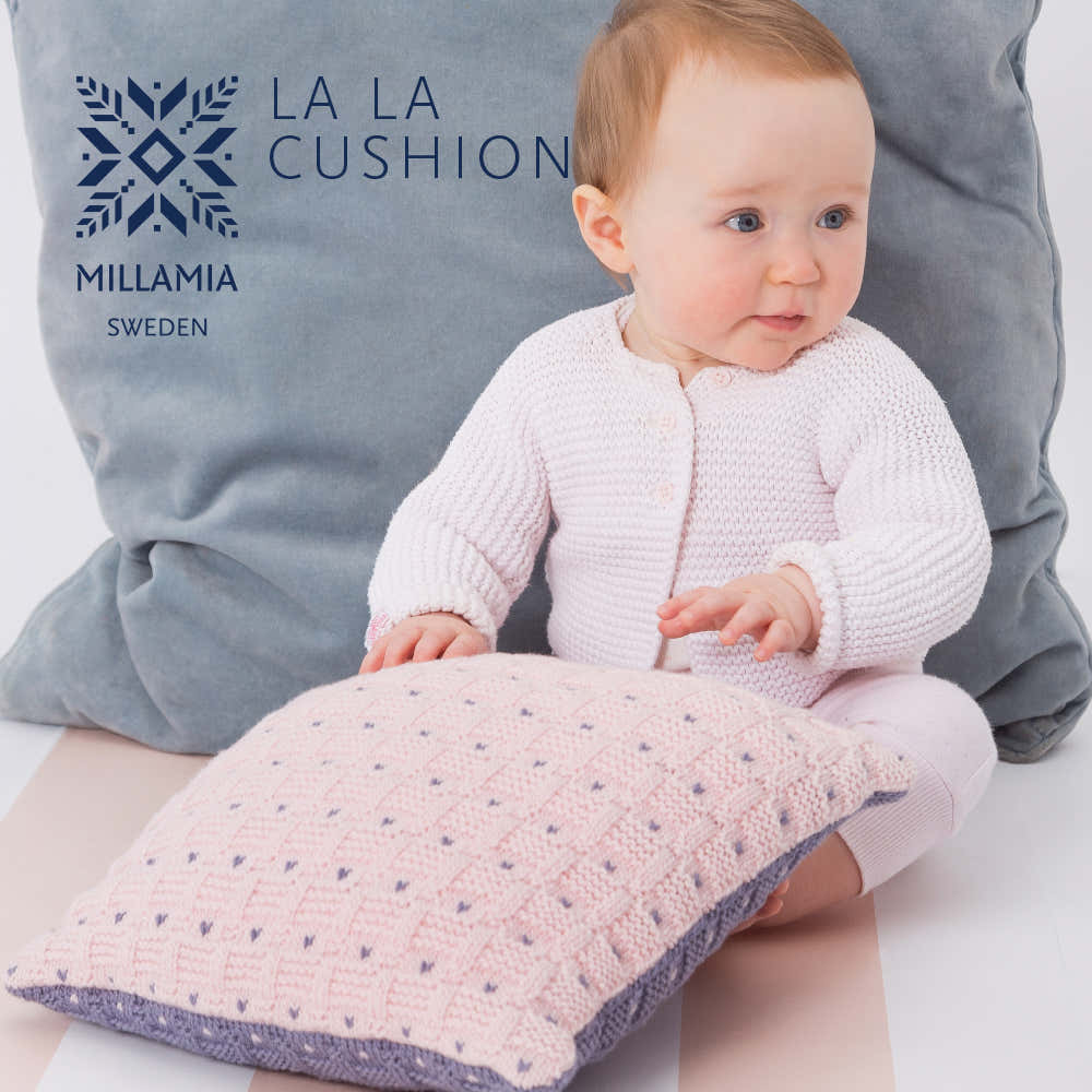 MillaMia La La Cushion Knitting Pattern