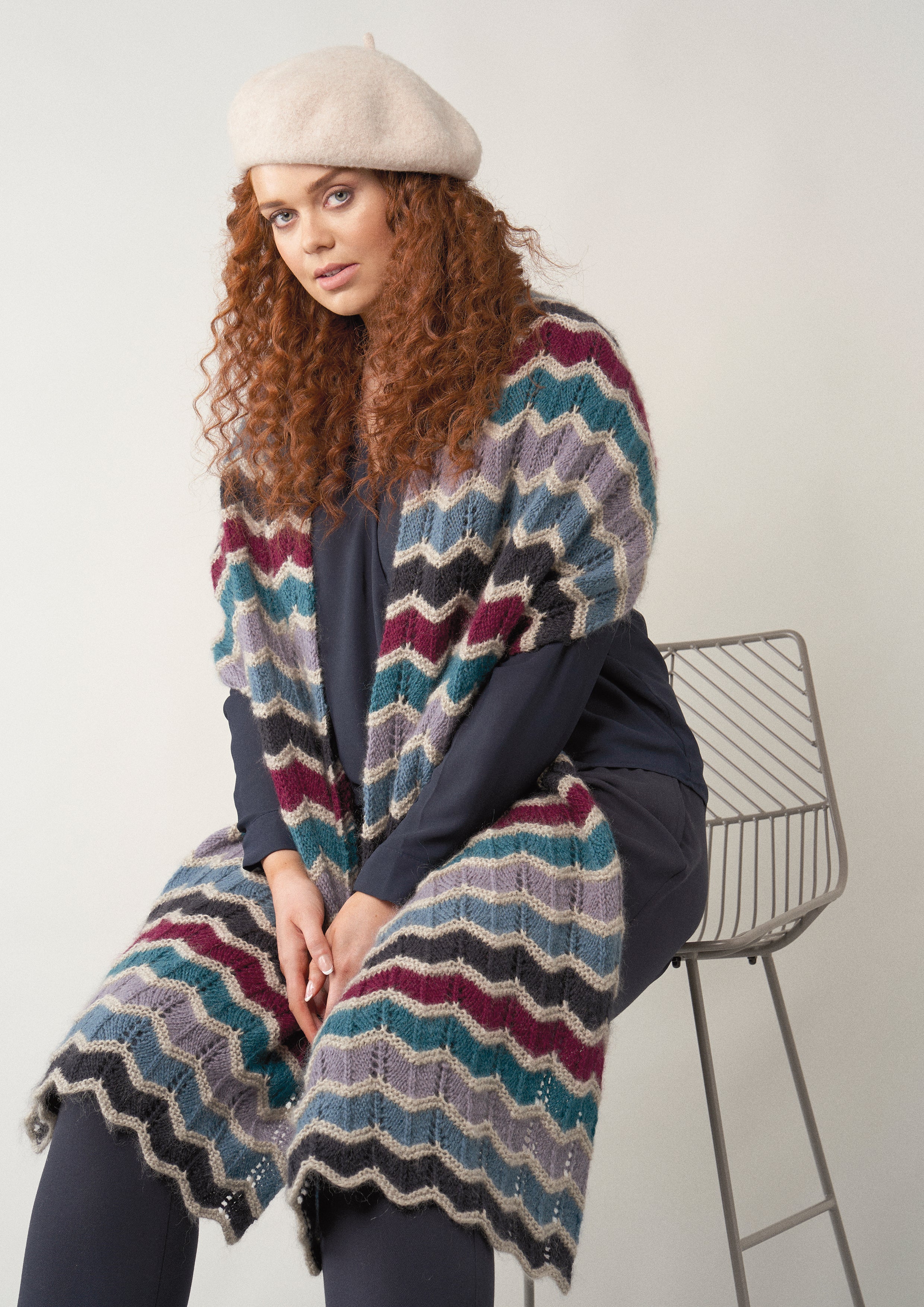 Calypso Shawl Wrap Knitting Pattern