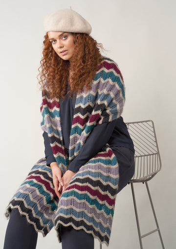 Calypso Shawl Wrap Knitting Pattern