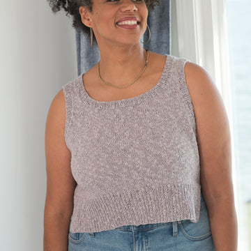 Berroco Essentials Kousa Top Knitting Pattern