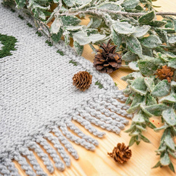 Falalalala Knit Table Runner