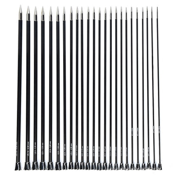 Knitter's Pride Karbonz Single Pointed Needles 10"