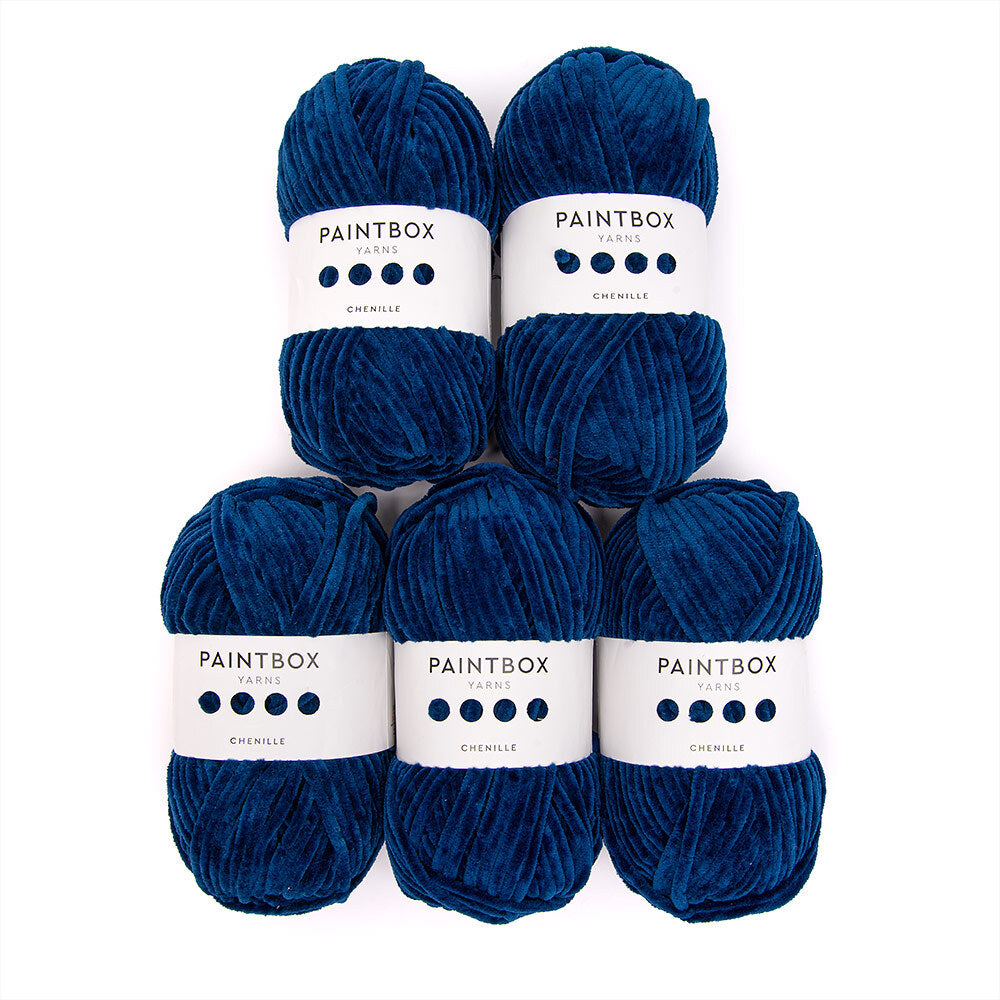 Paintbox Yarns Chenille 5 Ball Value Pack Yarn - Polyester Chunky