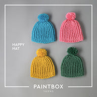 Paintbox Yarns Happy Hat Knitting Pattern