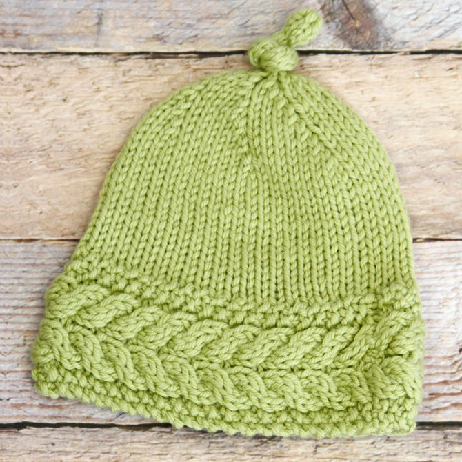 Valley Yarns WEBS Emerging Designer Sproutlet Hat Knitting Pattern
