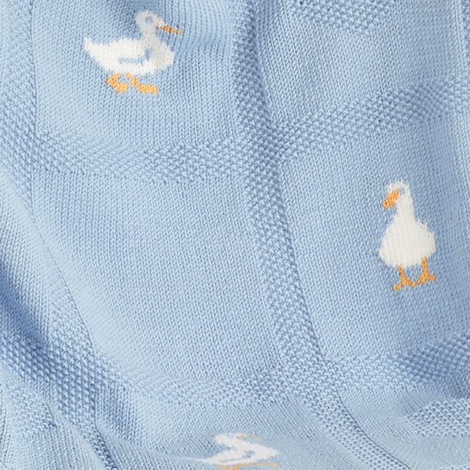 Sirdar Duck Cardigan and Blanket Knitting Pattern