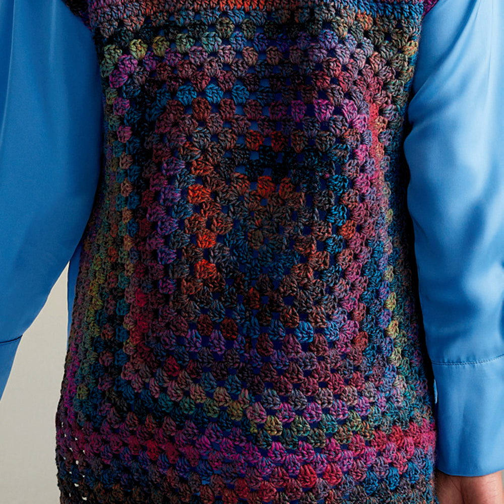 Sirdar Twilight Terrace Tabard Cape Crochet Pattern