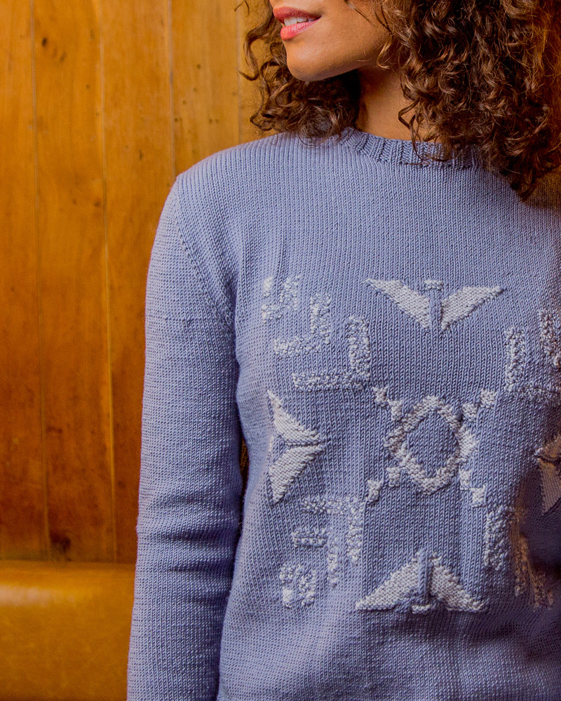 MillaMia Zoe Snowflake Jumper Knitting Pattern