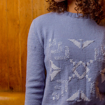 MillaMia Zoe Snowflake Jumper Knitting Pattern