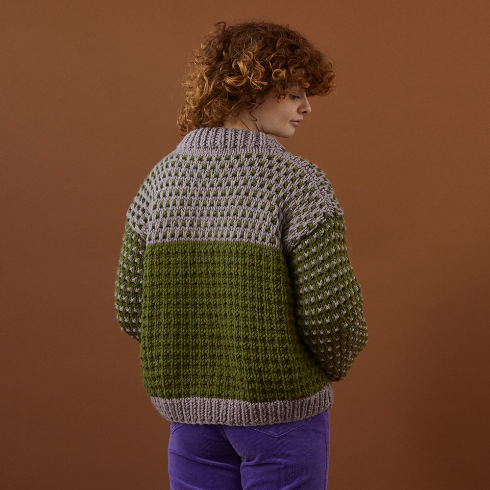 Debbie Bliss Fleck Stitch Sweater Knitting Pattern