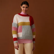 Debbie Bliss Patchwork Sweater Knitting Pattern