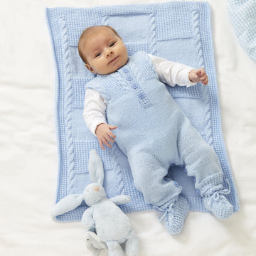 Childrens Blanket Knitting Pattern