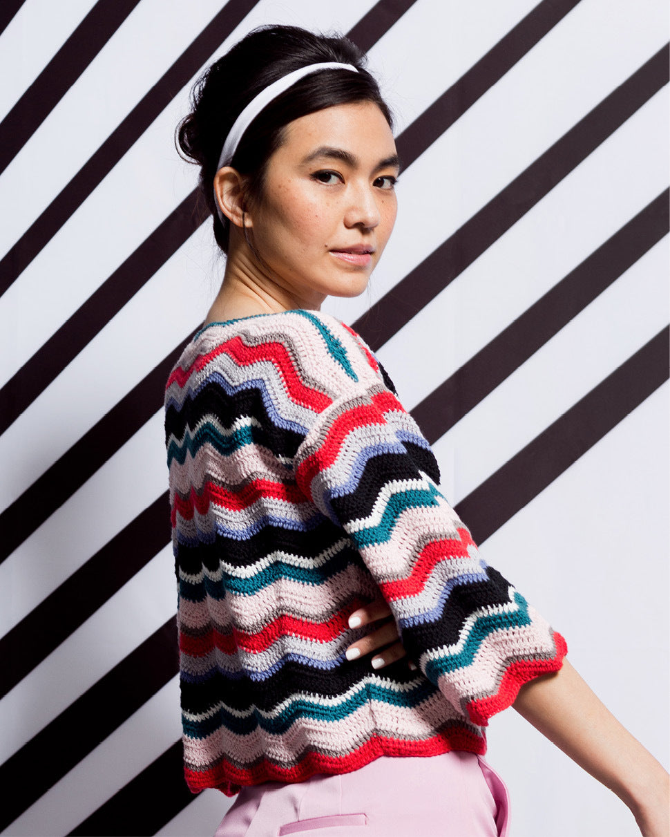 MillaMia Optical Crochet Top Pattern