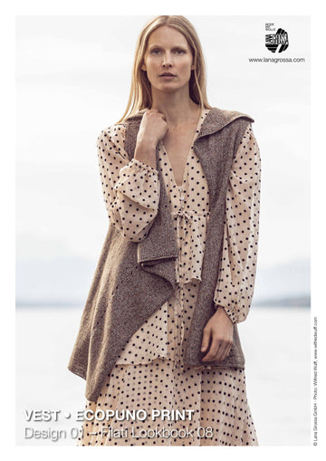 Lana Grossa 01 Vest in Ecopuno PDF
