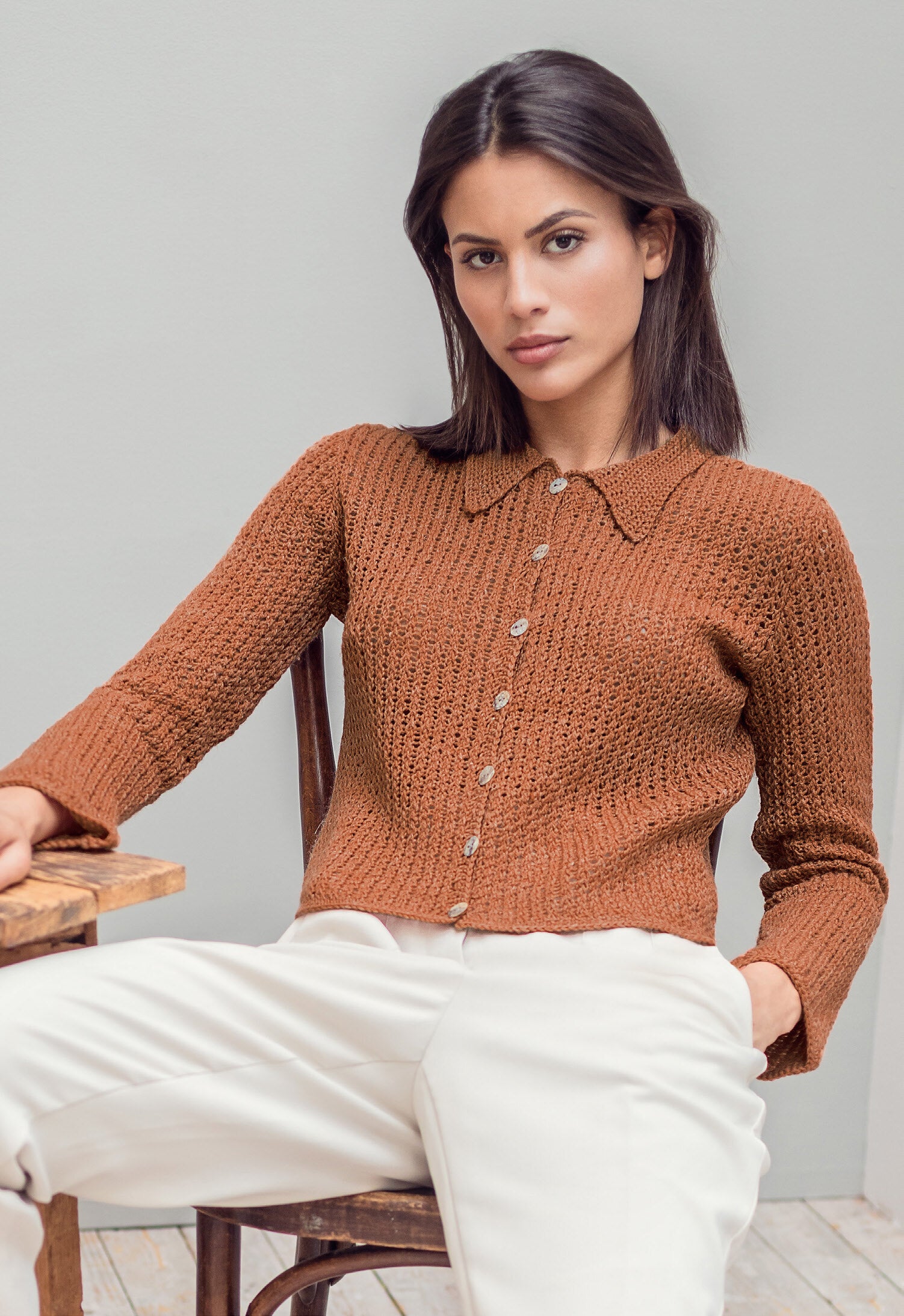 Lana Grossa Jacket Crochet Pattern
