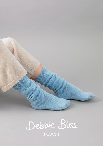 Debbie Bliss Kai Bed Socks Knitting Pattern