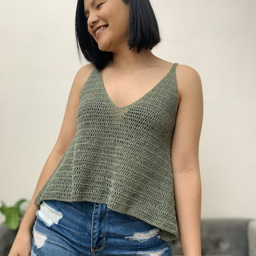 Relaxed fit tank top